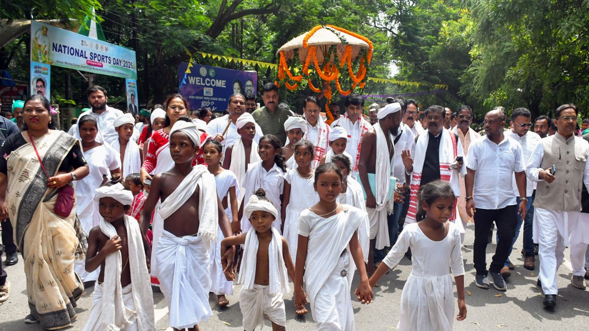 Tribal masses gather in large numbers at Ranchi event