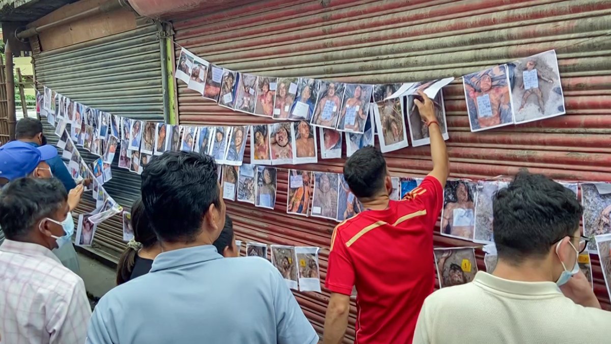 Nepal flood victims' kin search for missing at Kathmandu morgue