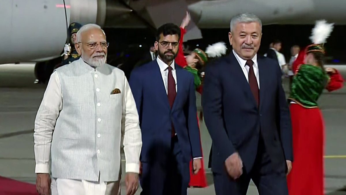 PM Modi receives warm welcome on arrival in Bishkek for SCO Summit