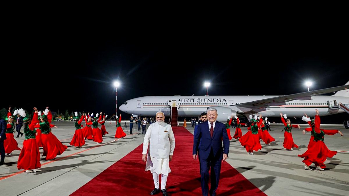 PM Modi receives warm welcome on arrival in Bishkek for SCO Summit