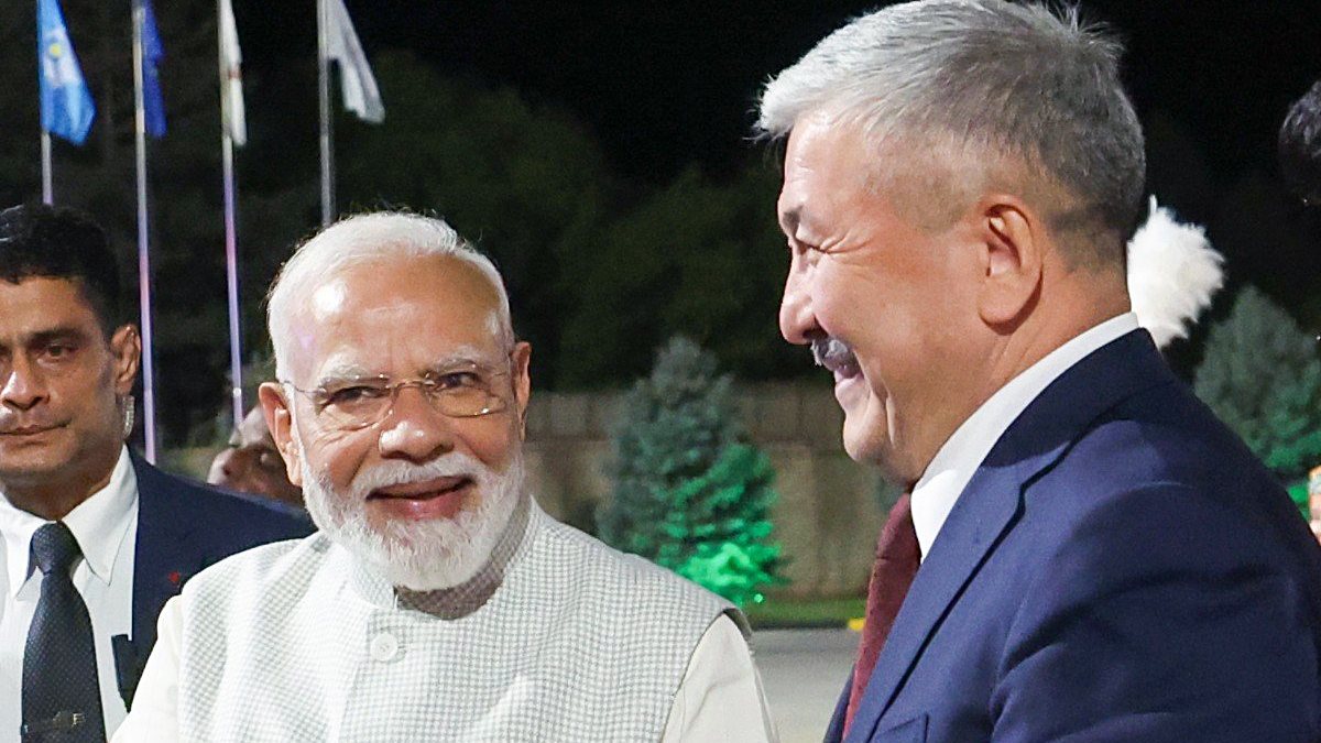 PM Modi receives warm welcome in Bishkek for SCO Summit