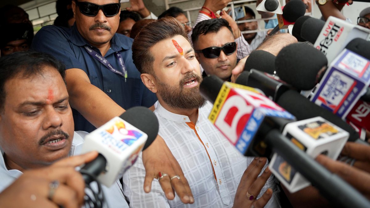 Chirag Paswan speaks on SC, ST reservations in Patna