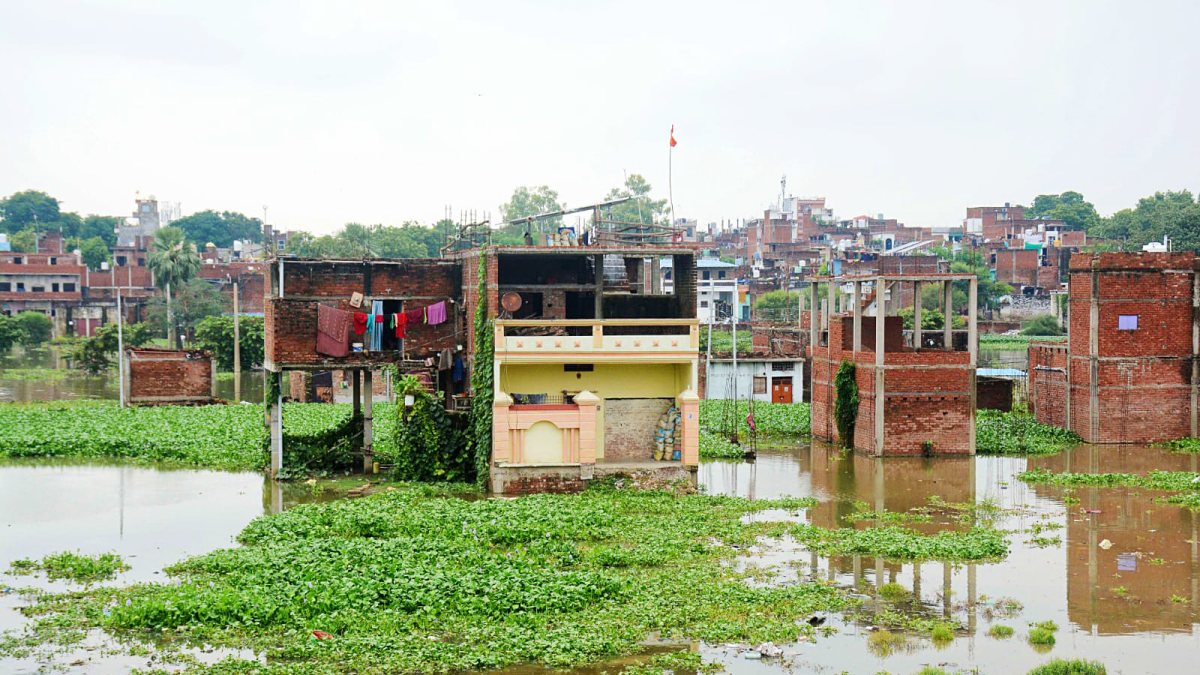 Varanasi locality submerged as Ganga water level rises