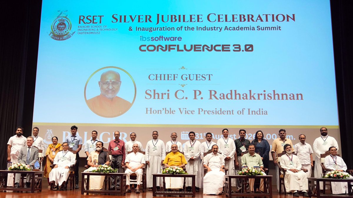 VP attends Rajagiri Engineering College silver jubilee in Kochi