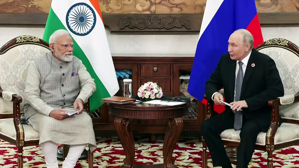 Modi, Putin hold bilateral talks at SCO summit in Bishkek