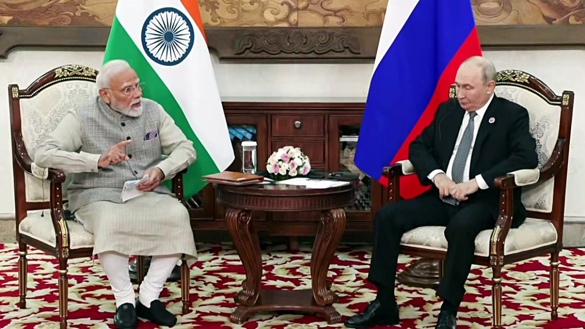 Modi and Putin hold bilateral talks at SCO summit