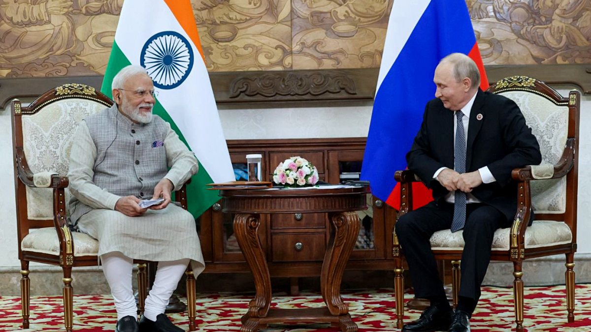 Modi and Putin hold bilateral talks at SCO summit in Bishkek