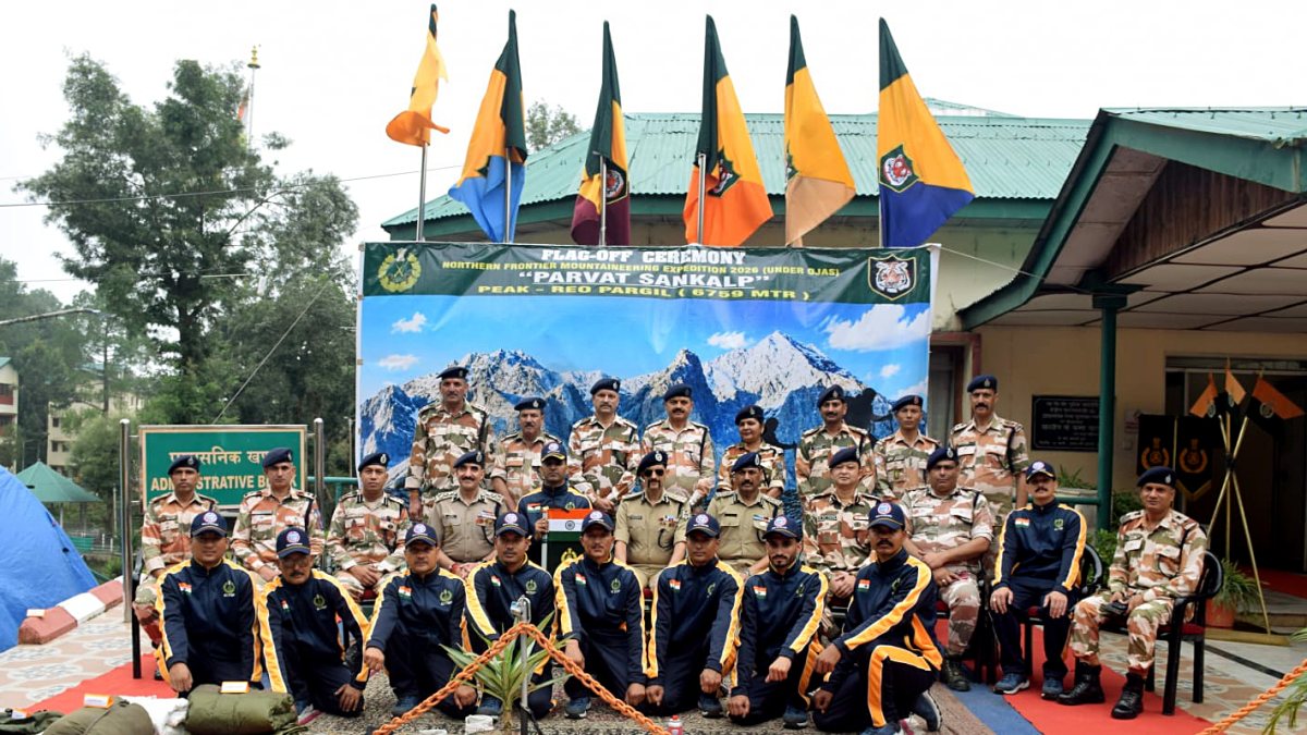 ITBP flags off Parvat Sankalp-2026 expedition in Shimla