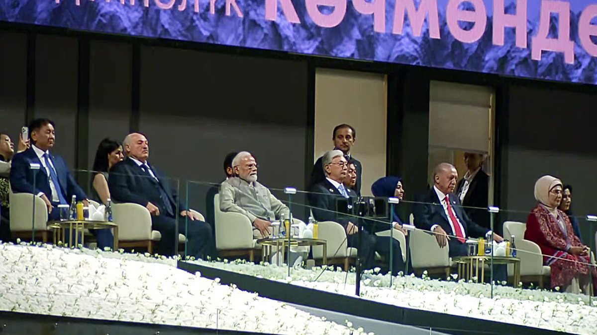 PM Modi attends World Nomad Games opening in Bishkek