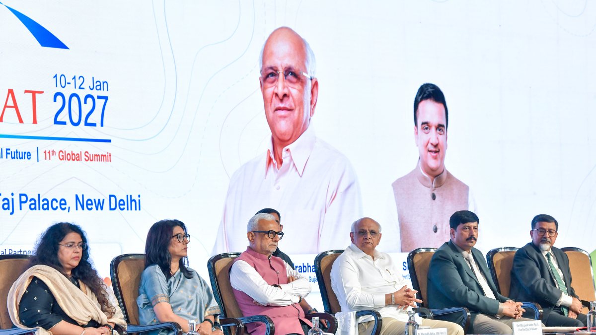 Gujarat CM attends Vibrant Summit curtain raiser in Delhi