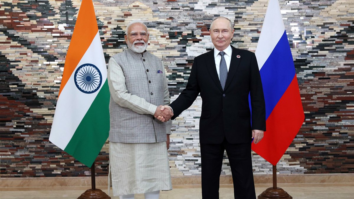 Modi meets Putin in Bishkek on Monday