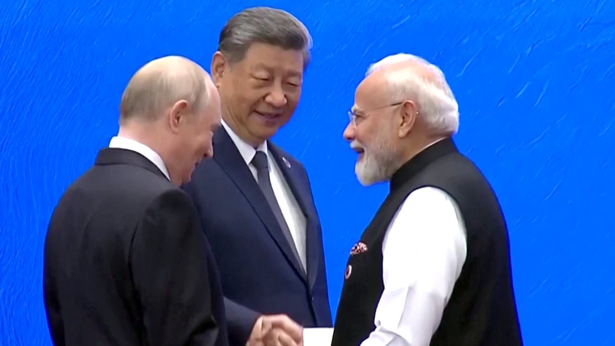 Modi meets Putin, Xi at SCO summit in Bishkek