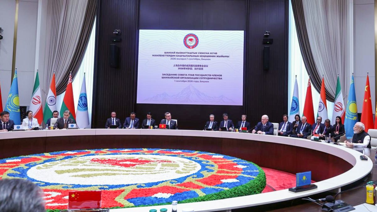 Modi addresses SCO summit in Bishkek