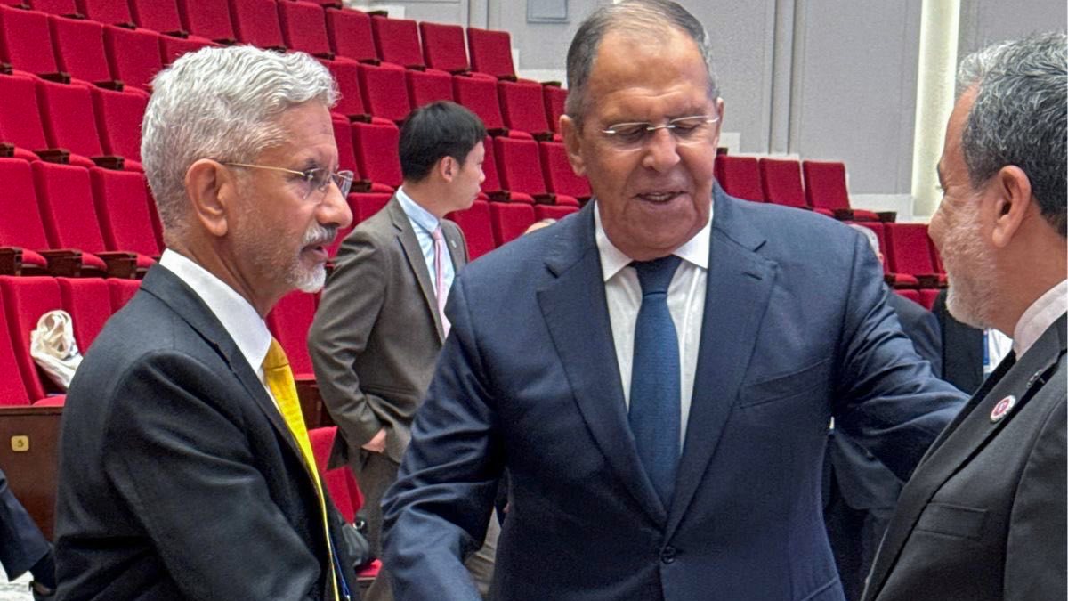 Jaishankar meets Lavrov on SCO Summit sidelines in Bishkek