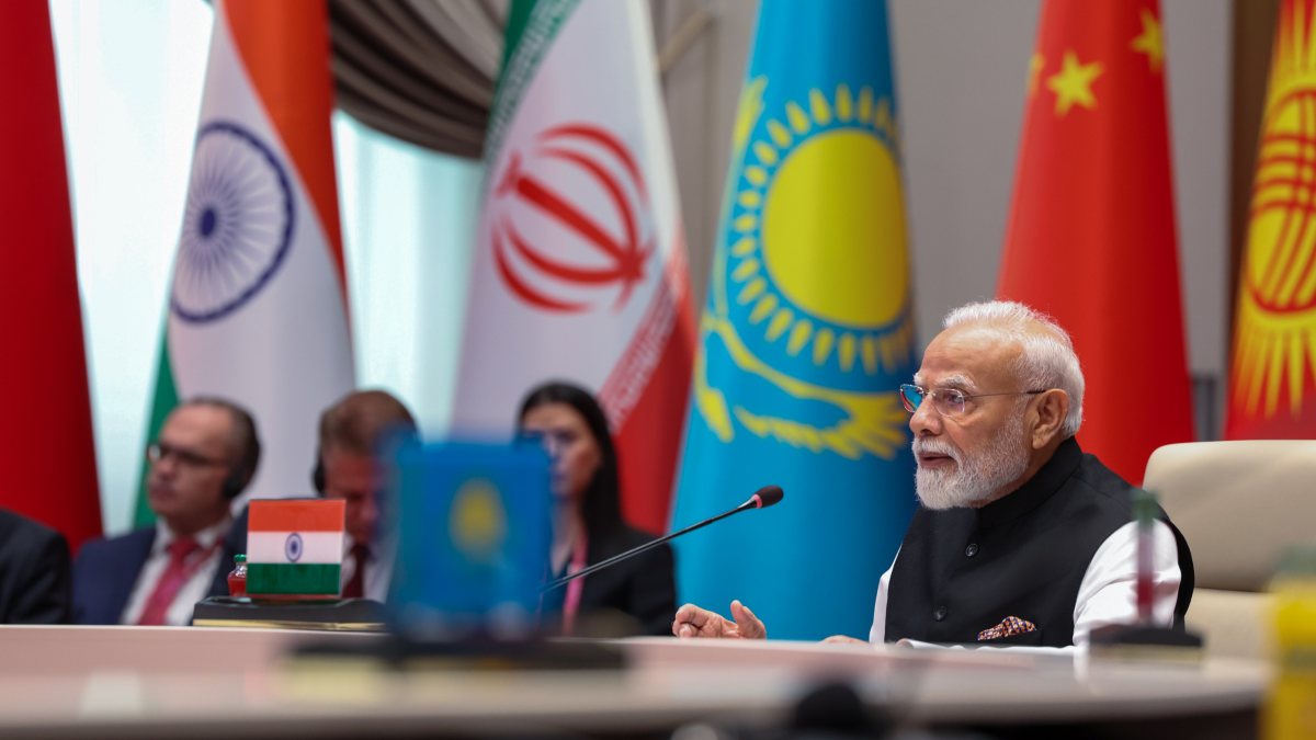 Modi addresses SCO summit in Bishkek