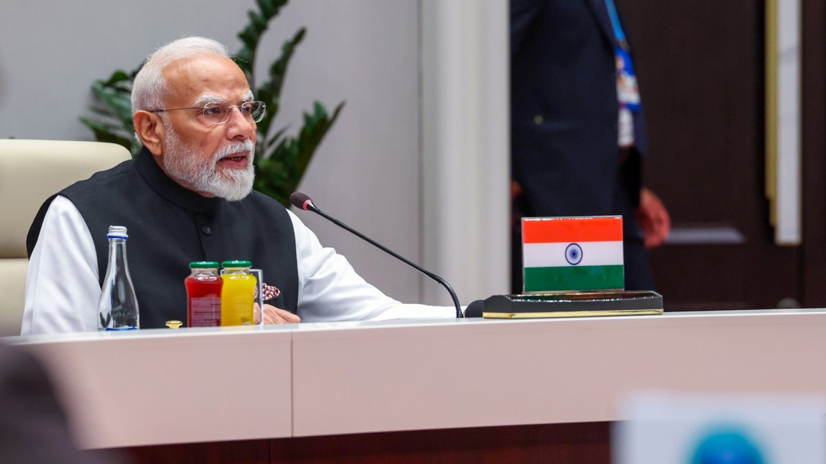 Modi addresses SCO summit in Bishkek