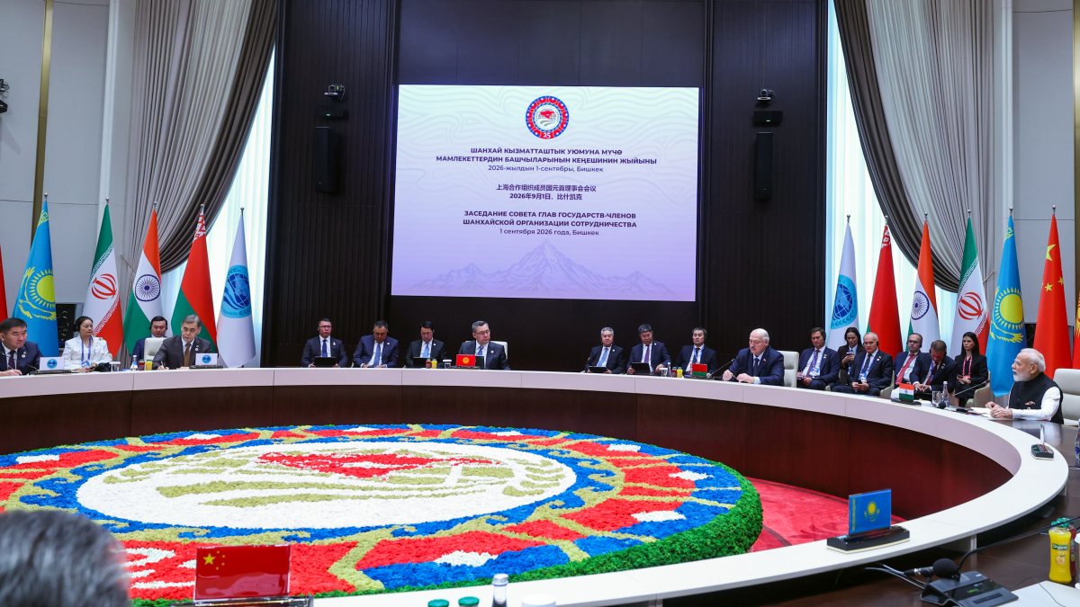 Modi addresses SCO summit in Bishkek