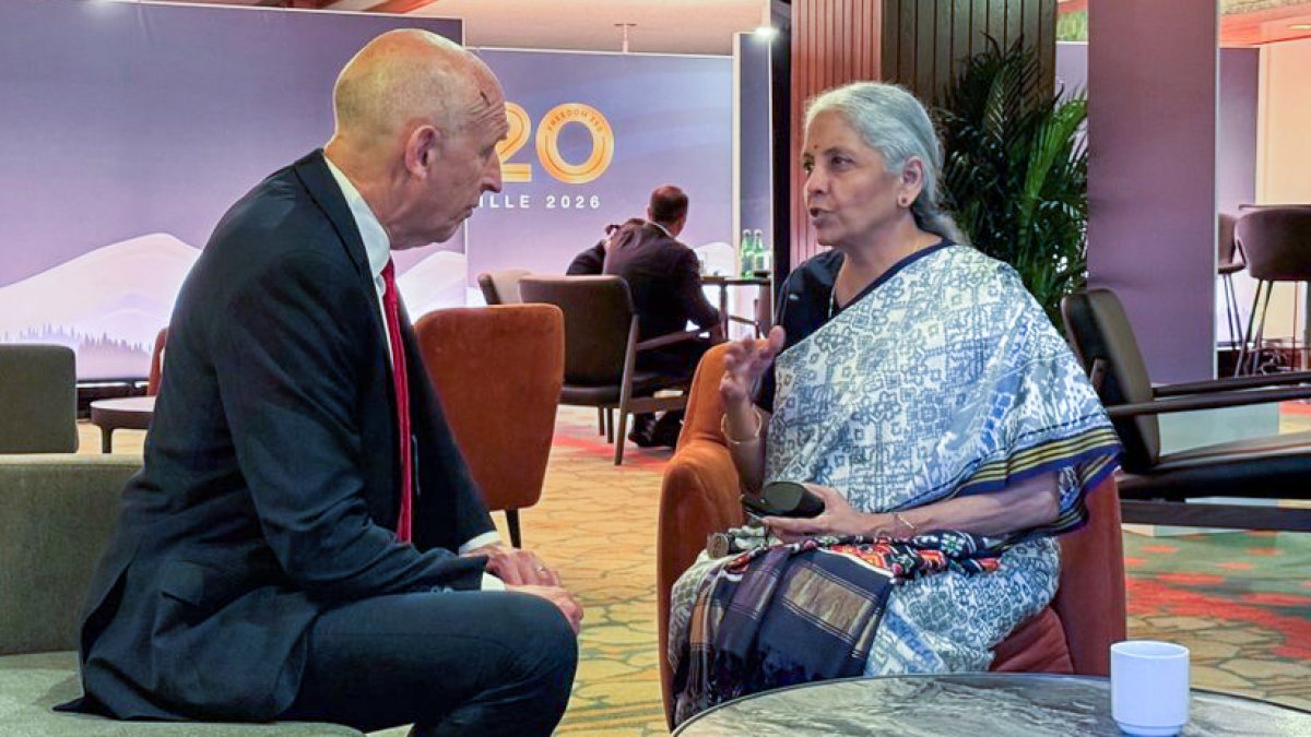 Sitharaman meets UK Chancellor Healey at G20 talks in Asheville