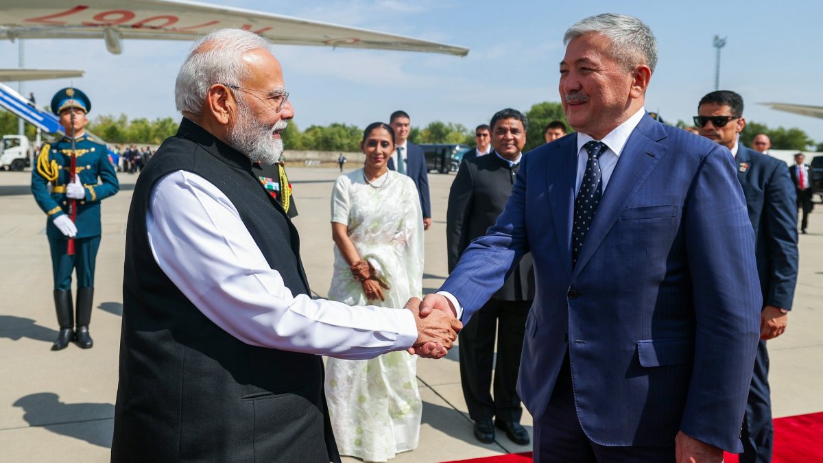 Modi departs Bishkek after SCO Summit for New Delhi