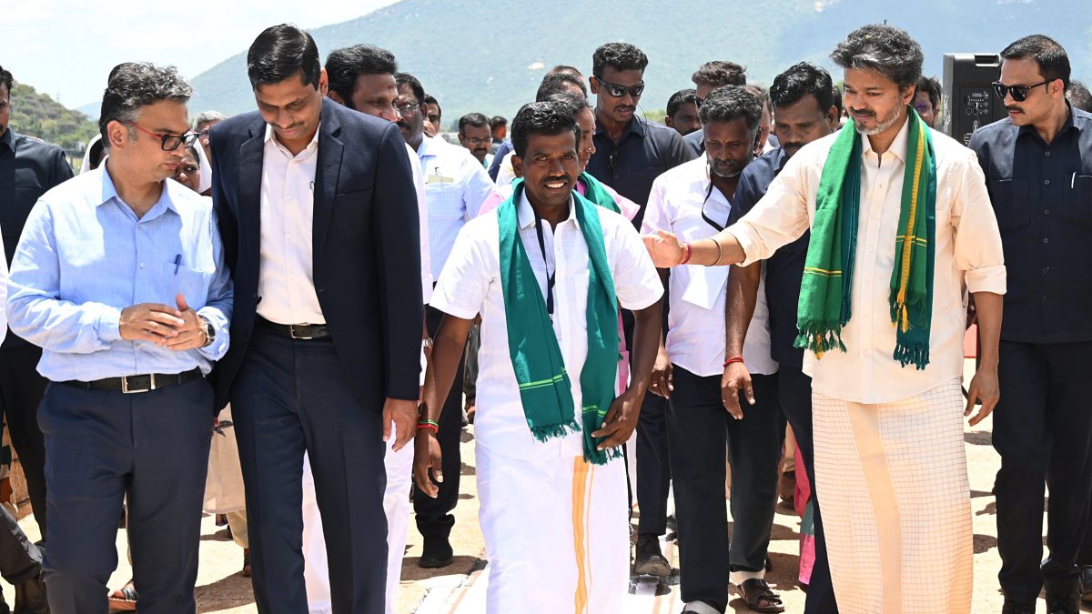 Tamil Nadu CM Vijay opens Stanley Reservoir sluice gates for Cauvery irrigation