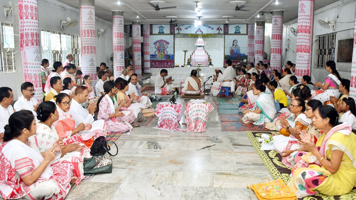Devotees mark 429th death anniversary of Madhabdev in Guwahati