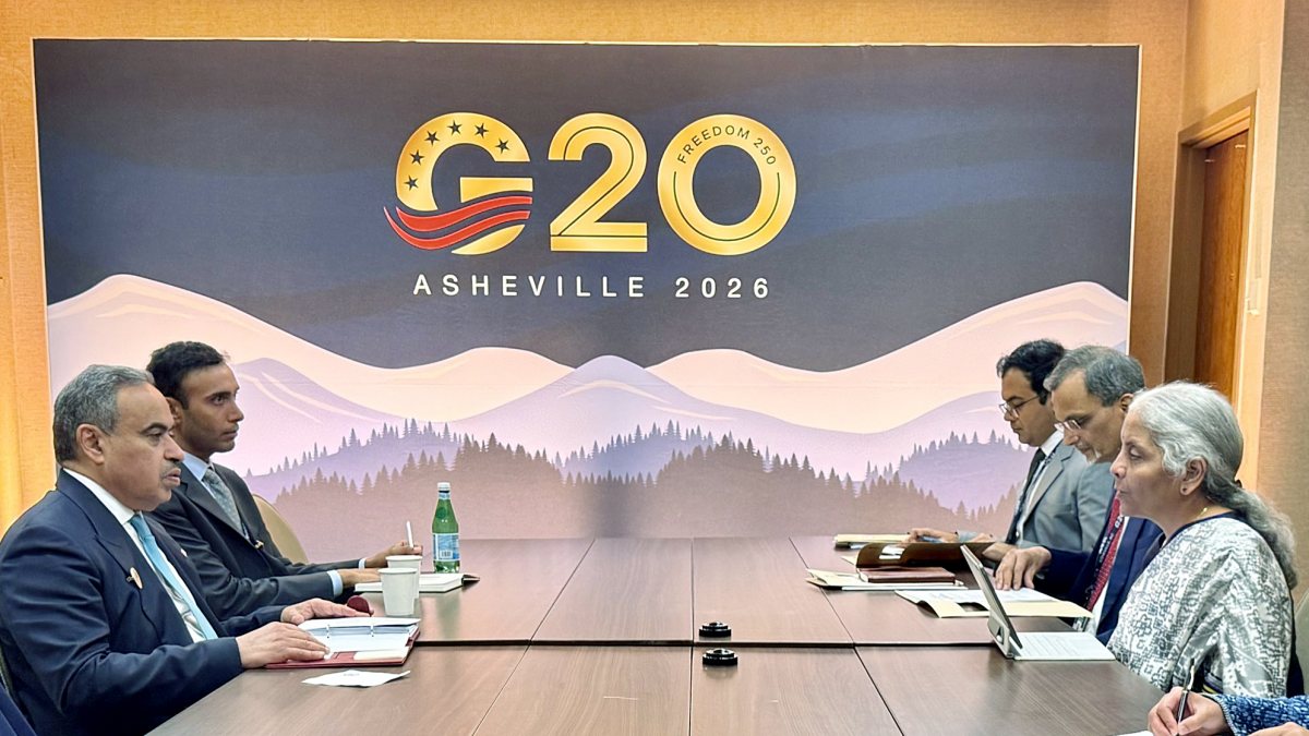 Sitharaman meets Qatar finance minister on G20 sidelines