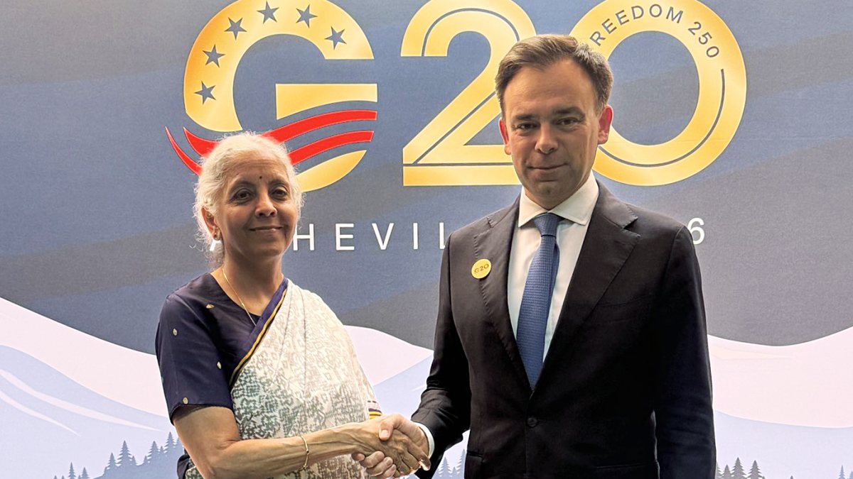 Sitharaman meets Polish finance minister at G20 meet in Asheville