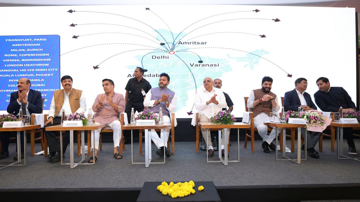 Aviation minister launches Hub & Spoke ops at Ahmedabad airport
