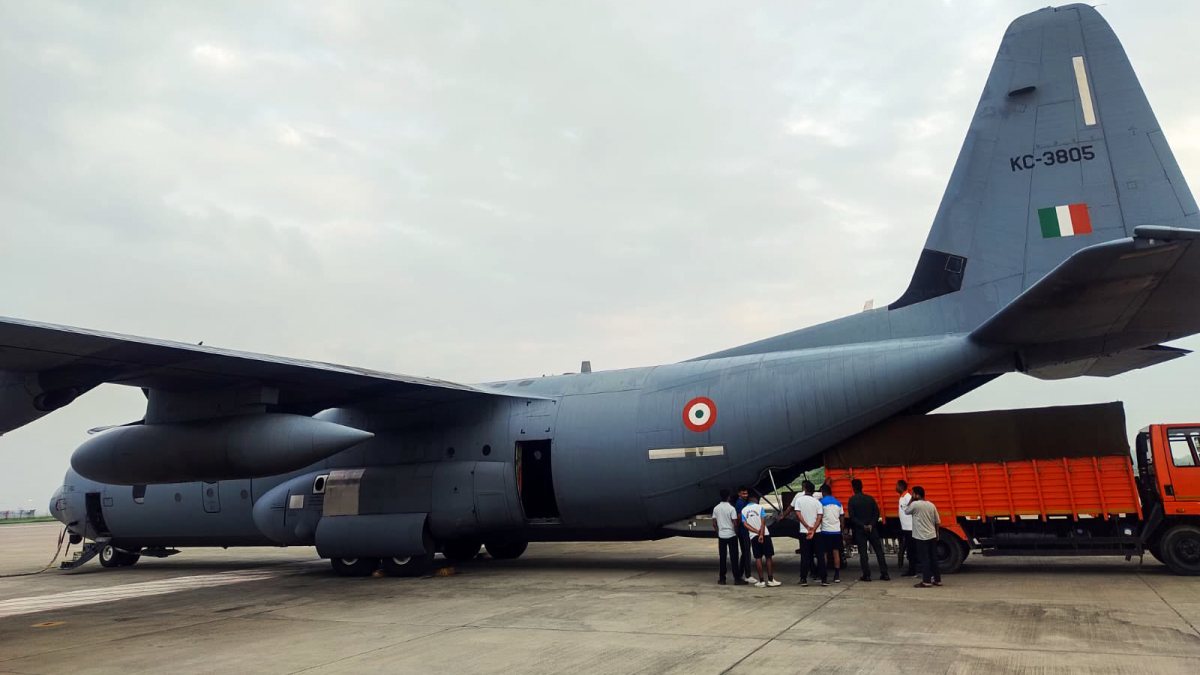 IAF sends rescue team, relief material to flood-hit Nepal