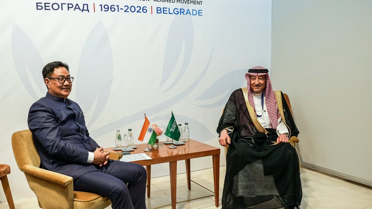 Rijiju holds bilateral talks with Saudi deputy minister at NAM Summit
