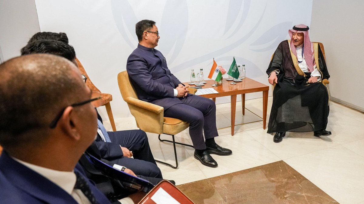 Rijiju meets Saudi deputy minister on NAM sidelines