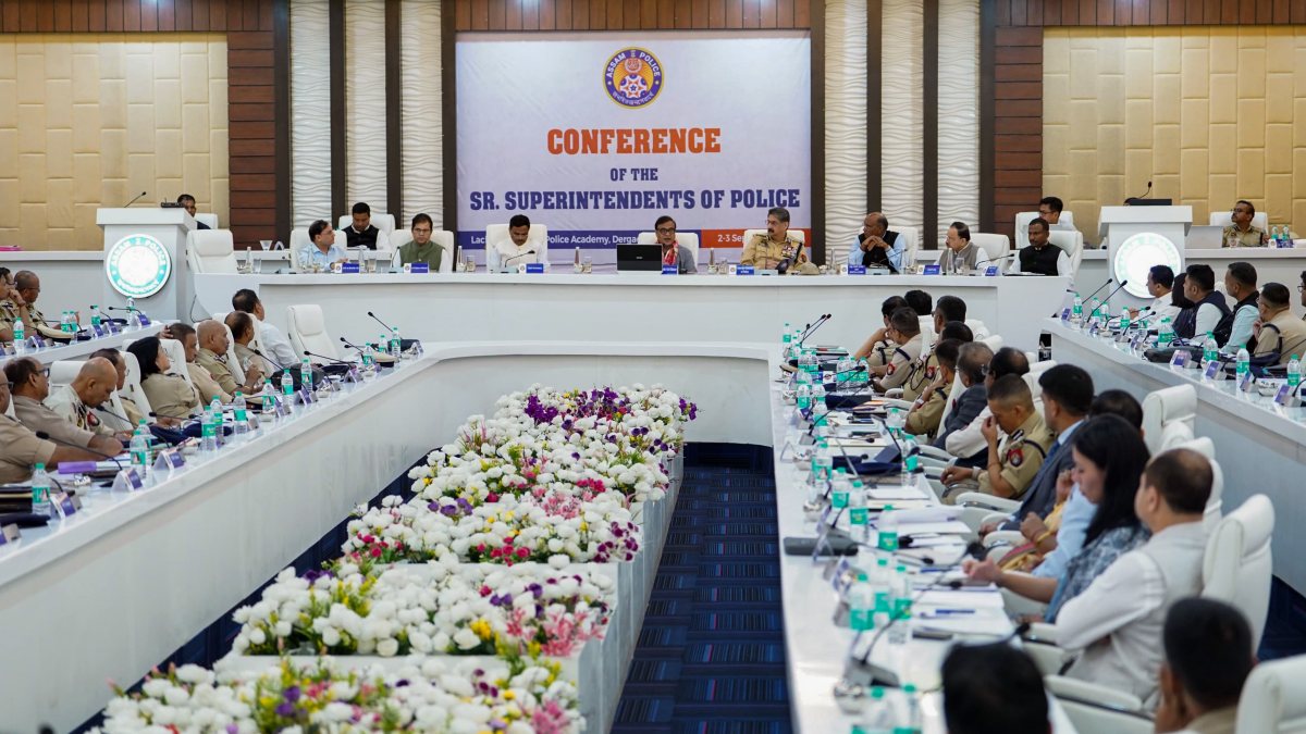 Assam CM chairs police conference at Lachit Barphukan Academy
