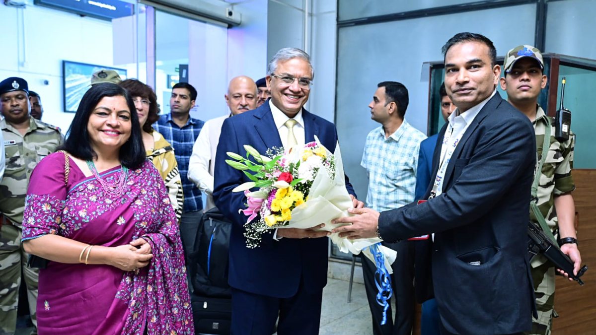 CEC Gyanesh Kumar arrives in Goa for two-day visit