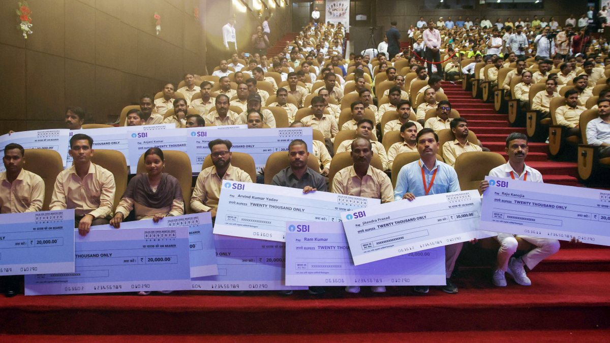 UP outsourced workers get cheques at UPCOS launch