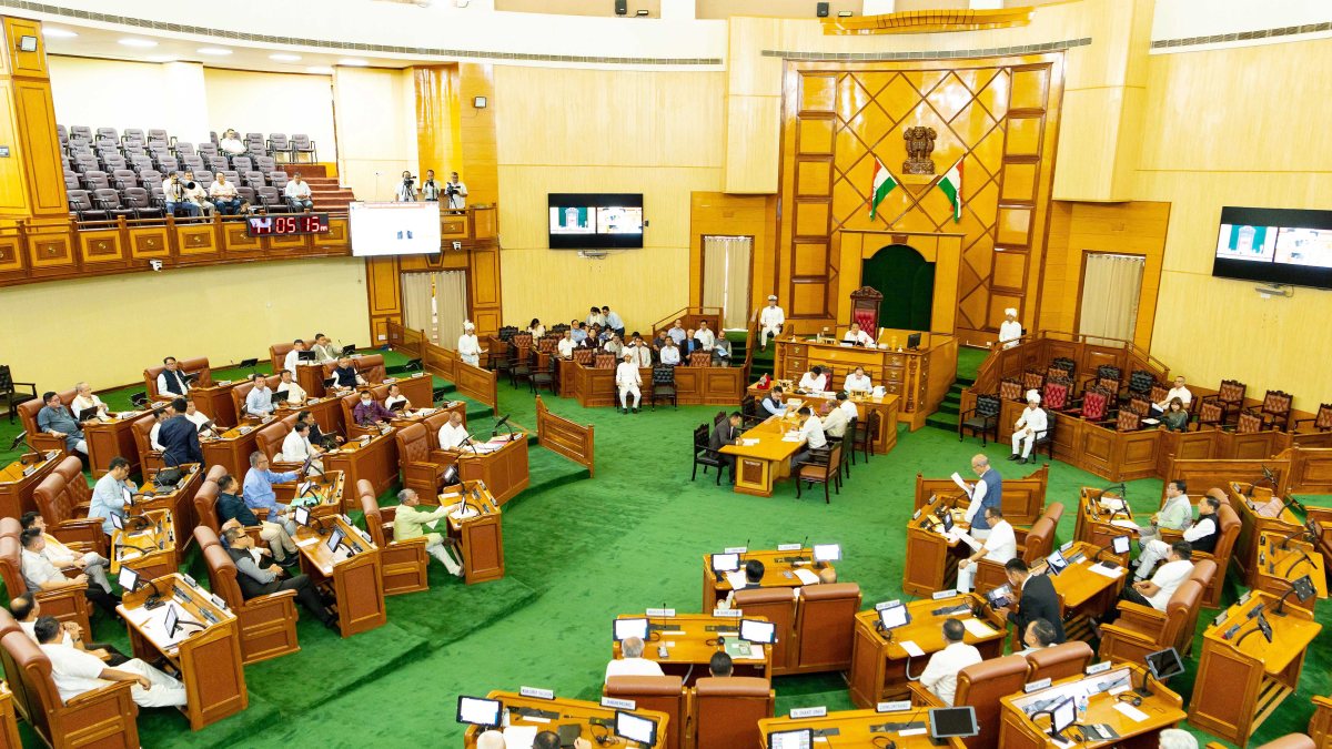 Manipur assembly session begins in Imphal