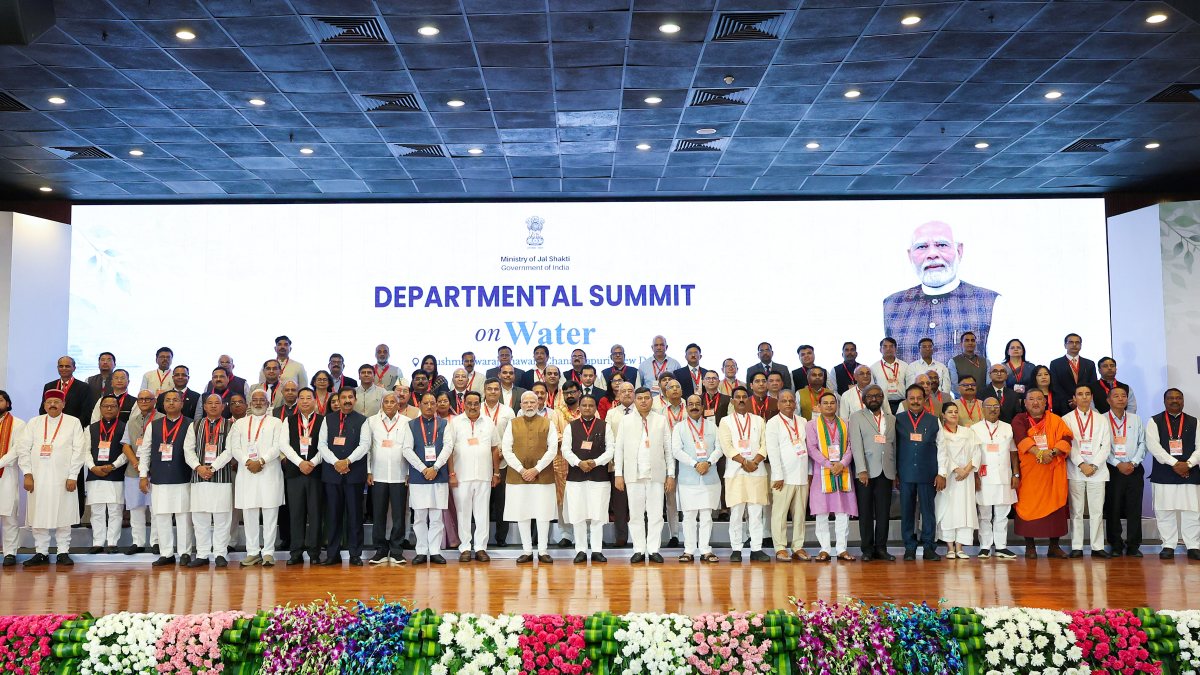 PM Modi attends Jal Shakti water summit in New Delhi