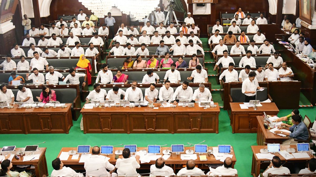 Vijay attends Tamil Nadu Assembly session in Chennai