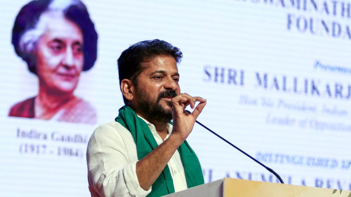Telangana CM Revanth Reddy attends award ceremony in New Delhi
