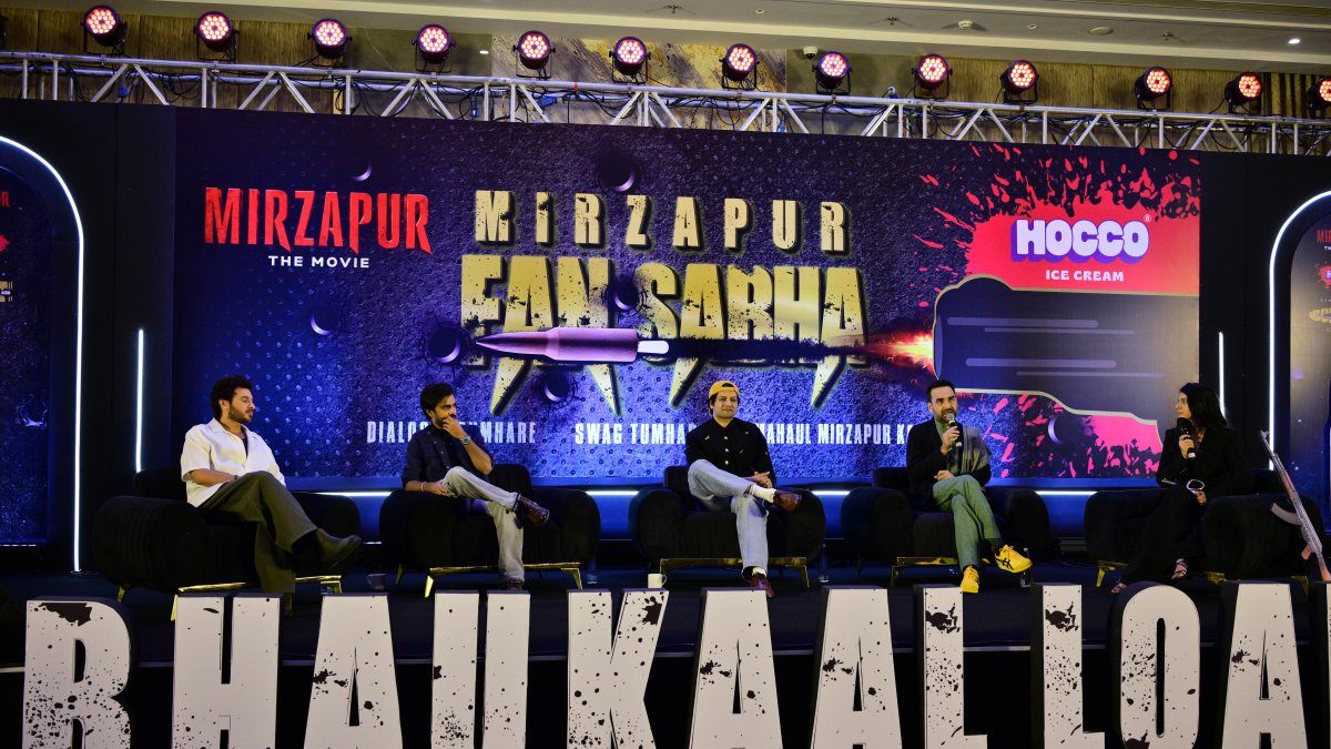 Pankaj Tripathi, Ali Fazal promote Mirzapur in Ahmedabad