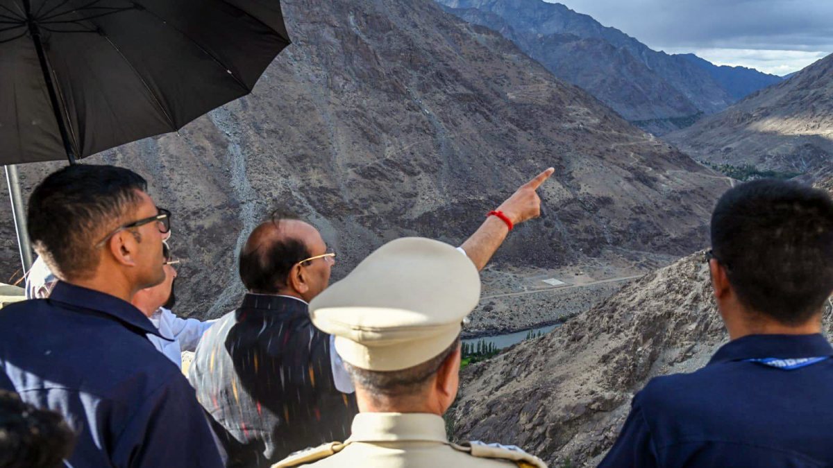 Ladakh LG reviews tourism push at heritage village Hunderman