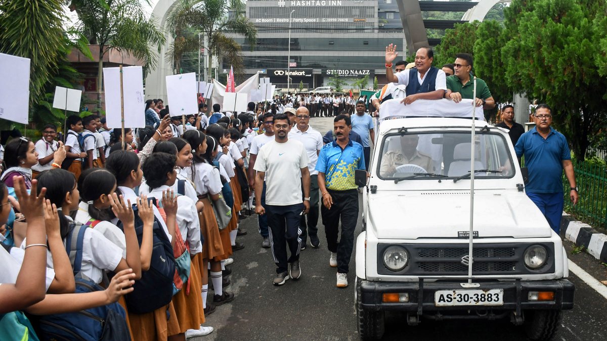 Assam minister flags off 43rd Abhiruchi Sports Day