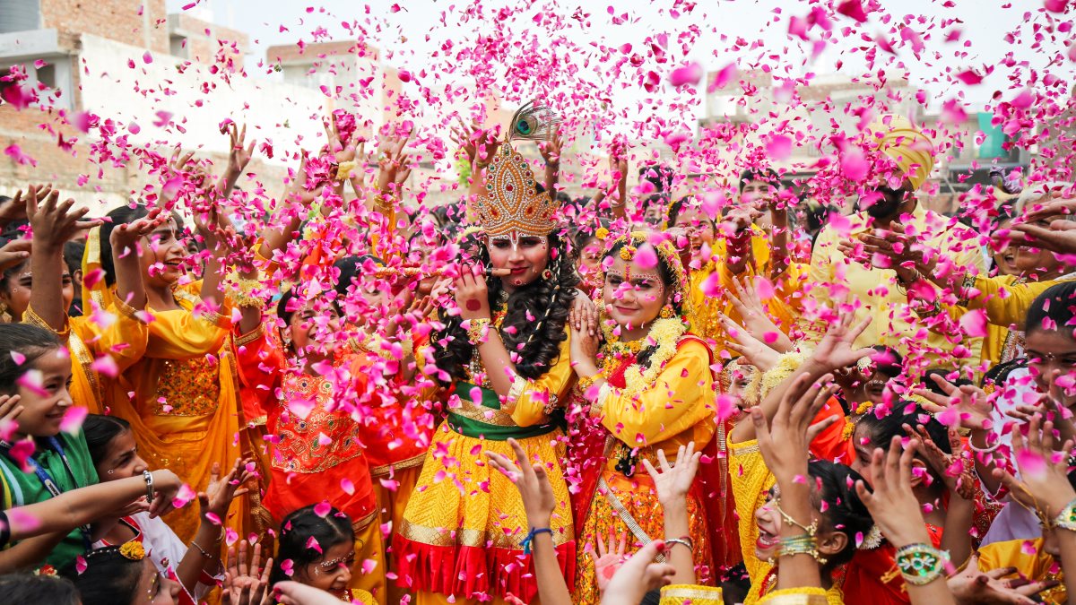 School kids celebrate Janmashtami in Amritsar