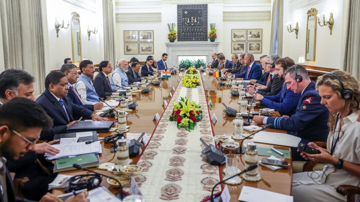 Modi, Belgian PM hold delegation-level talks in Delhi