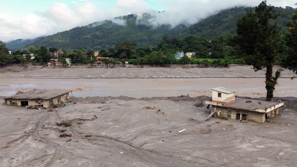 Drone footage reveals Trishuli flood devastation in Nuwakot