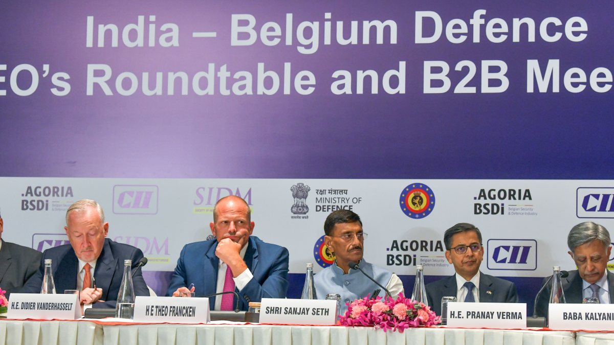 India-Belgium defence CEOs roundtable held in New Delhi