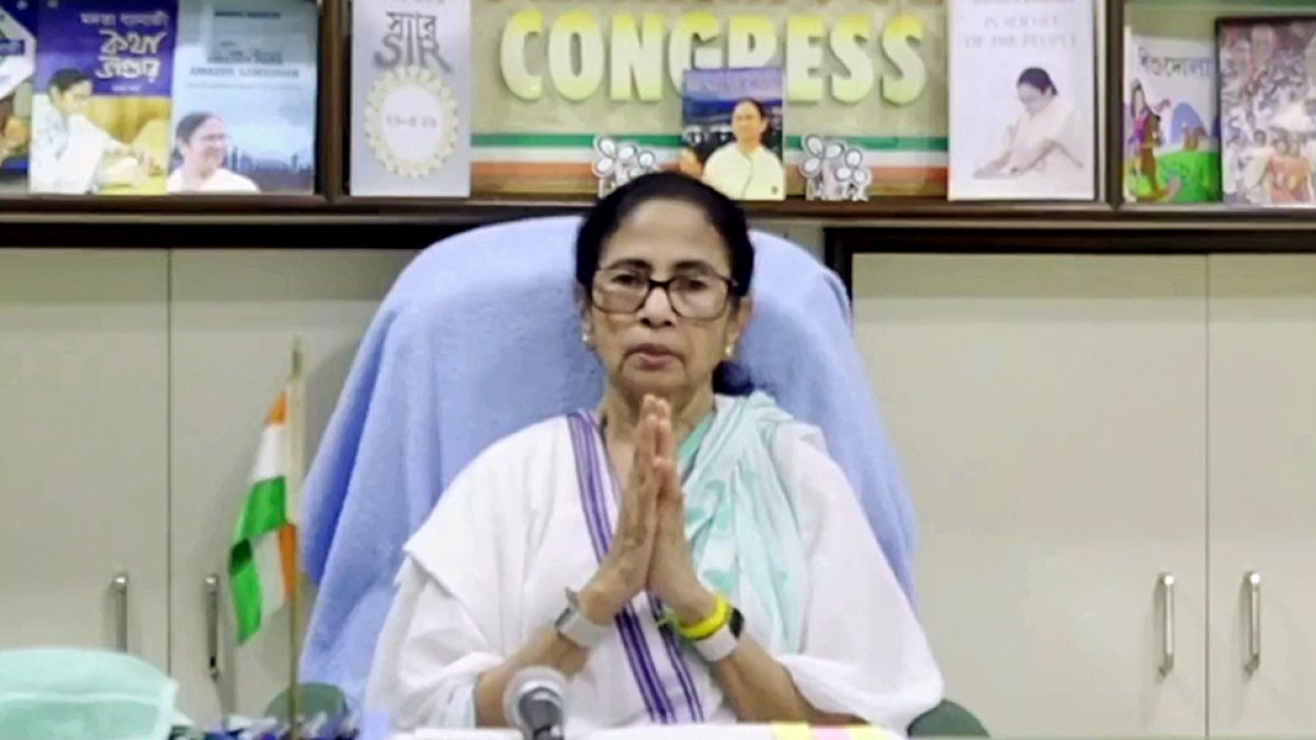 Mamata Banerjee shares video message in Kolkata