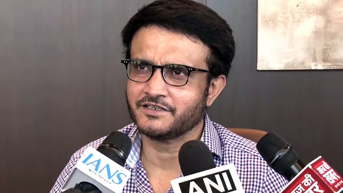 Sourav Ganguly speaks to media in Kolkata