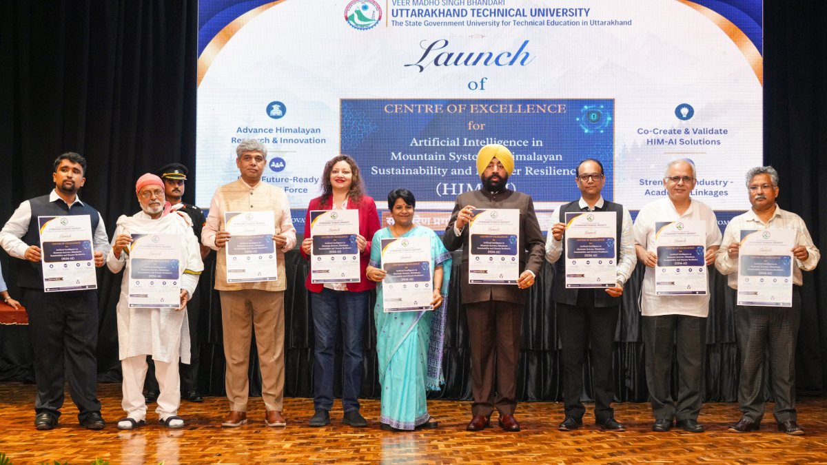 Governor launches Him-AI centre in Dehradun