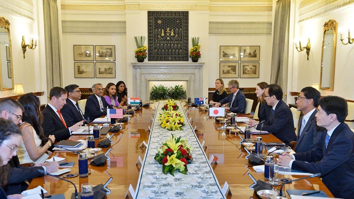 Quad foreign ministers meet in New Delhi