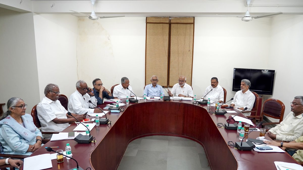 CPI(M) Polit Bureau meets at AKG Bhawan in New Delhi